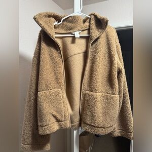 H&M Tan Sherpa Jacket